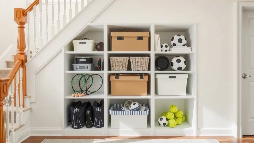Förvaring under trappa visar bästa idéerna