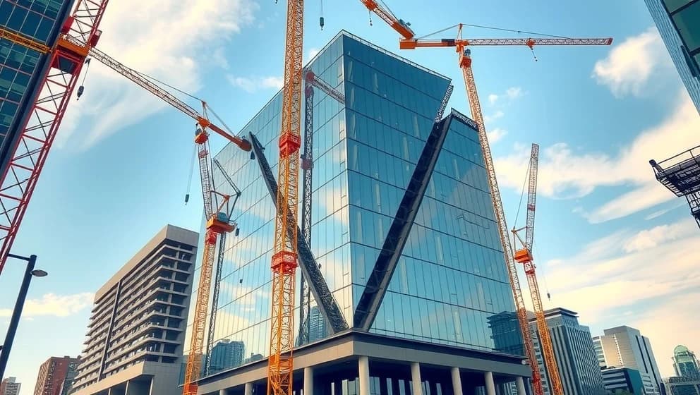 Kista Science Tower byggets i Stockholm