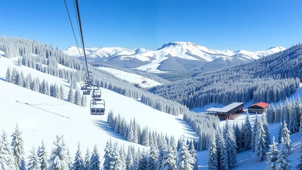 Kläppen skidort för familjer och nybörjare