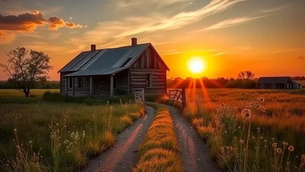 Ödehus till salu på landsbygden