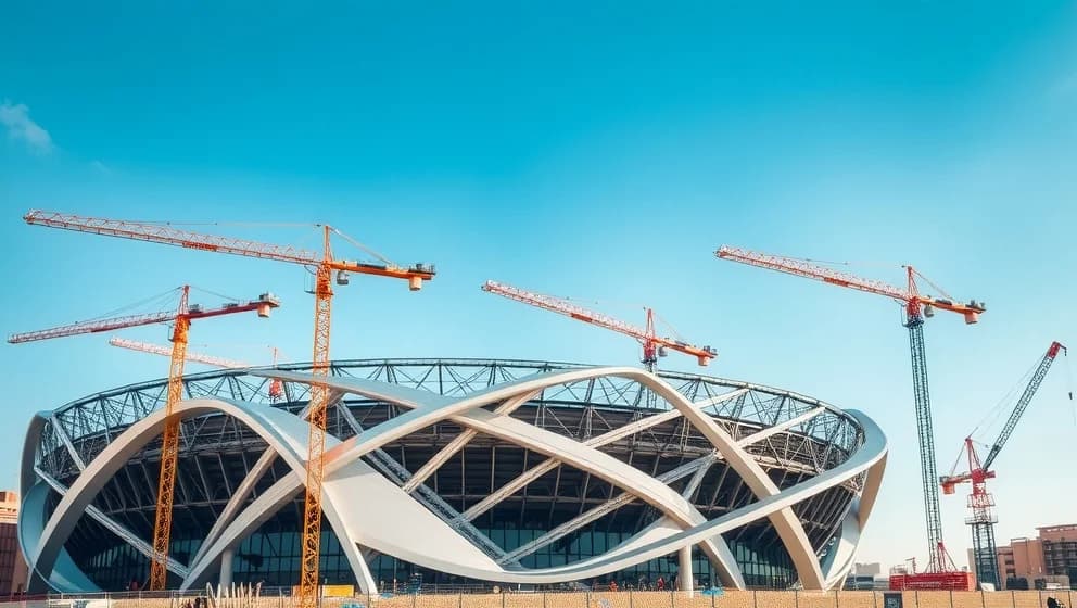 Prioritet Serneke Arena växer fram