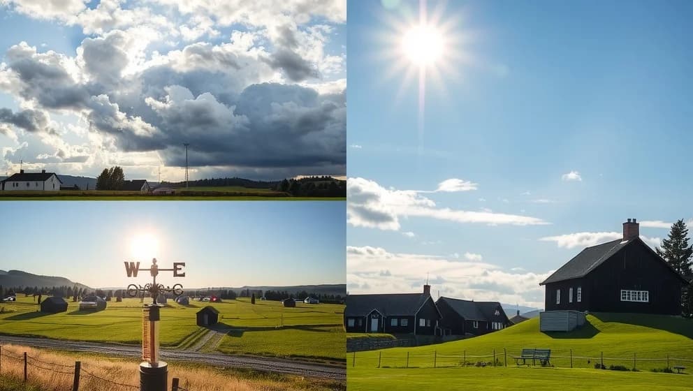 Väder för Nora idag och imorgon